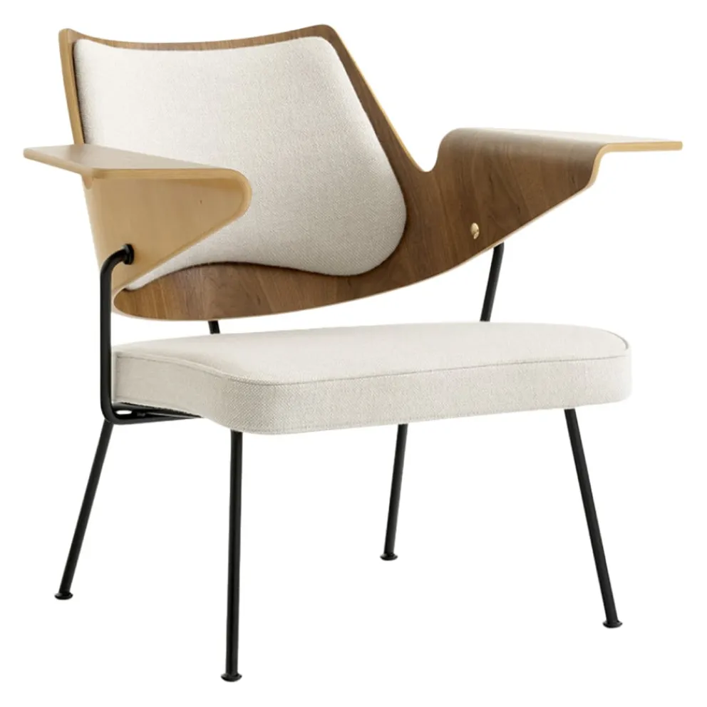 &Tradition Loungesessel RFH beige, braun, schwarz Discount