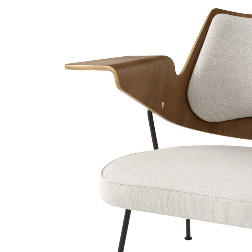 &Tradition Loungesessel RFH beige, braun, schwarz Discount