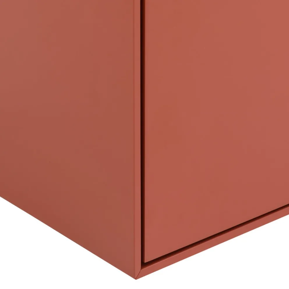 atelier pfister Lowboard Amden Ameisenrot, Ziegelrot, anthrazit New