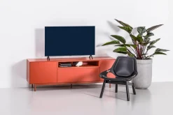 atelier pfister Lowboard Amden Ameisenrot, Ziegelrot, anthrazit New
