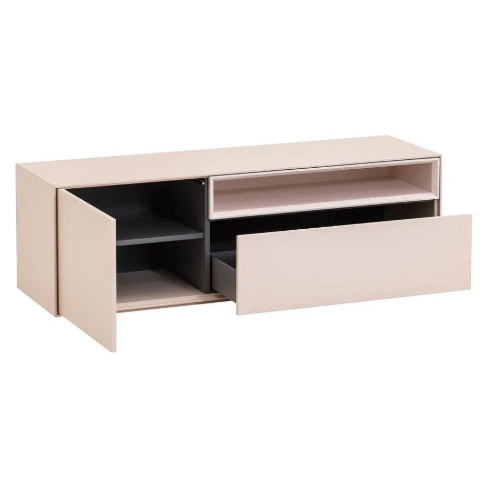atelier pfister Lowboard Amden Beige, Hellbeige, anthrazit Online