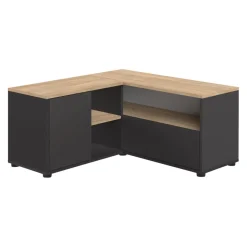 Temahome Lowboard ANGLE eichefarbig, schwarz Outlet