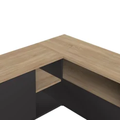 Temahome Lowboard ANGLE eichefarbig, schwarz Outlet
