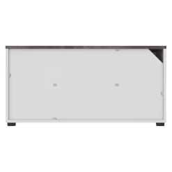 Temahome Lowboard ANGLE betongrau, weiss Clearance