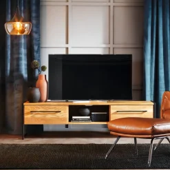 Lomoco Lowboard Atelier eichefarbig