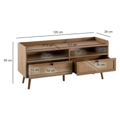 MID.YOU Lowboard Design braun
