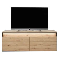 Voleo Lowboard Edra eichefarbig, schwarz Online