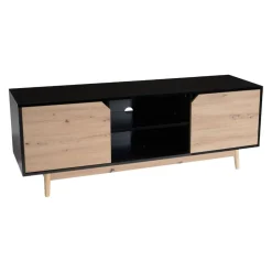 MID.YOU Lowboard Eiche Dekor schwarz Sale