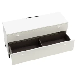 Invivus Lowboard Inara schwarz, weiss Outlet