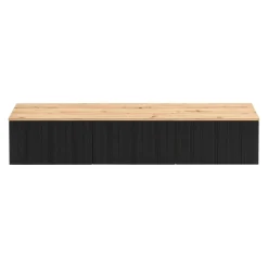 BYYU Lowboard Kleo eichefarbig, schwarz Best