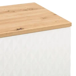 BYYU Lowboard Kleo eichefarbig, weiss Outlet