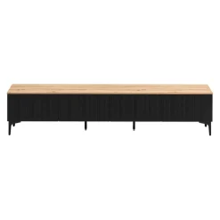 BYYU Lowboard Kleo eichefarbig, schwarz Best