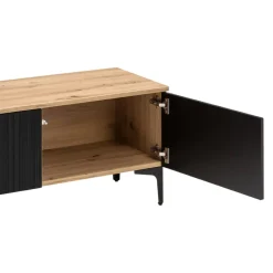 BYYU Lowboard Kleo eichefarbig, schwarz Best