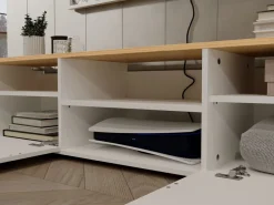 Voleo Lowboard Kunz eichefarbig, weiss Best