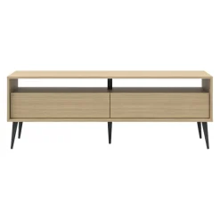 Temahome Lowboard LAKE eichefarbig, schwarz Clearance