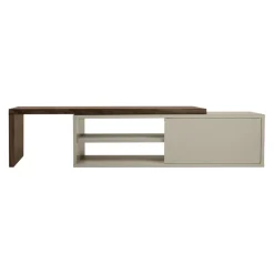 Temahome Lowboard Movida grau, nussbaumfarbig Hot