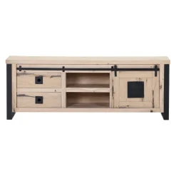 Ambia Home Lowboard Oak Island eichefarbig Clearance