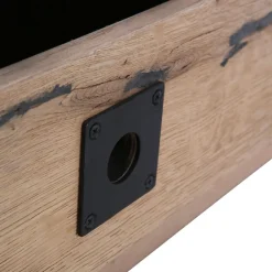 Ambia Home Lowboard Oak Island eichefarbig Clearance