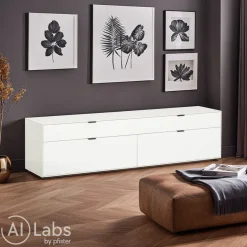 Dieter Knoll Lowboard Rina weiss New