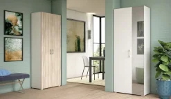 Sikelia Mehrzweckschrank Clean transparent, weiss Discount