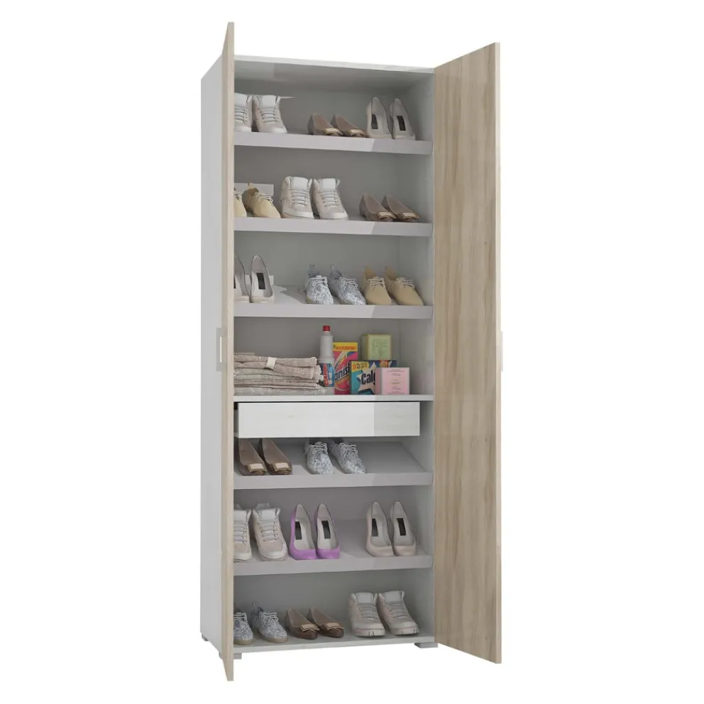 Sikelia Mehrzweckschrank Clean ulmefarbig Best