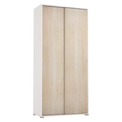 Sikelia Mehrzweckschrank Clean eichefarbig, weiss