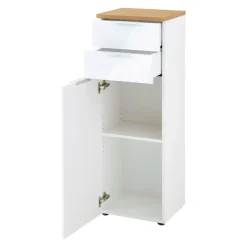 MID.YOU Midischrank Pescara navarra-eiche-nb., weiss New