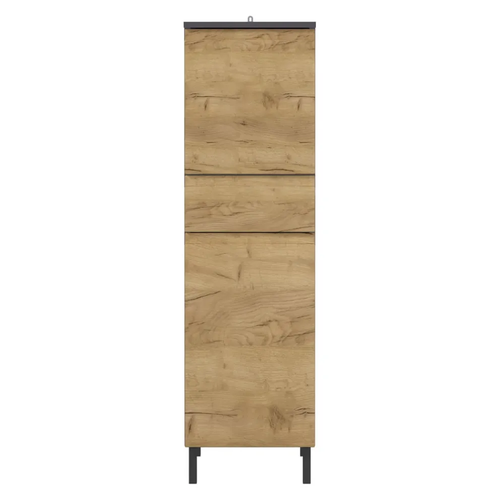 MID.YOU Midischrank Salinas grandson-eiche-nb., graphit