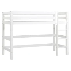 Hoppekids Mittelhochbett Einlegerahmen HS-Luxury weiss New