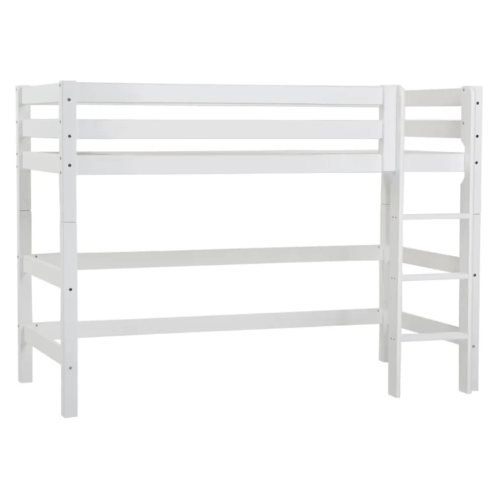 Hoppekids Mittelhochbett Lattenrost HS-Luxury weiss