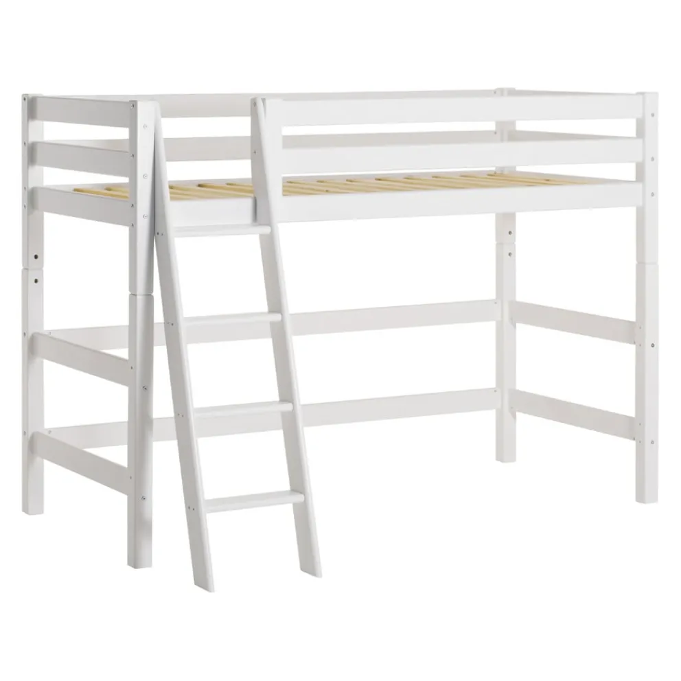 Hoppekids Mittelhochbett Lattenrost HS-Luxury weiss Best