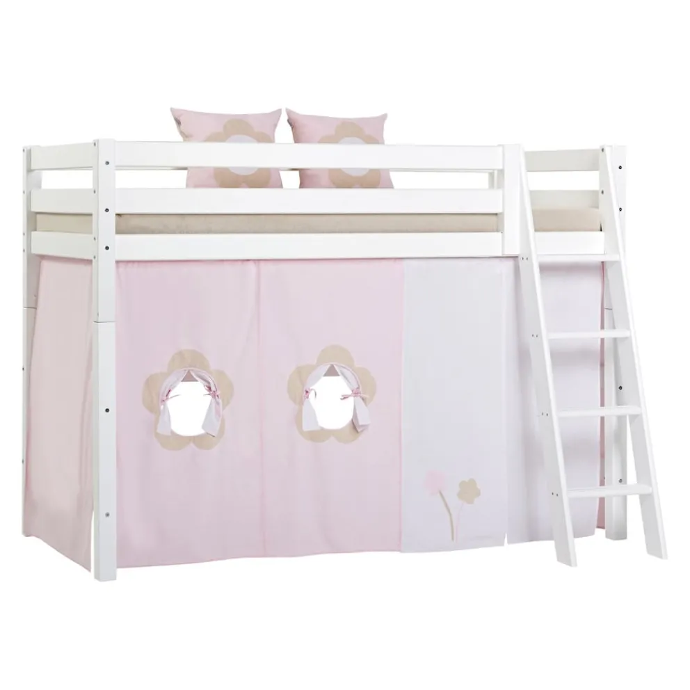 Hoppekids Mittelhochbett Lattenrost HS-Luxury weiss Best