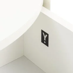BYYU Nachttisch Alaya weiss