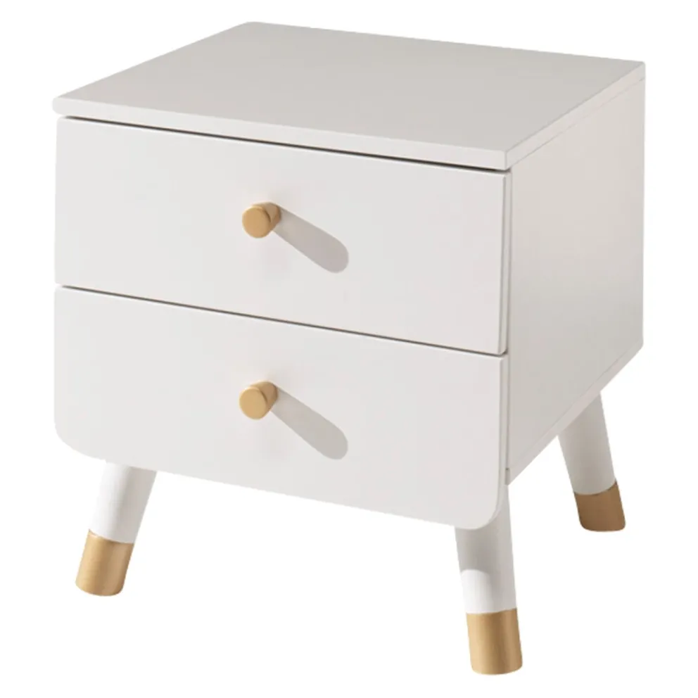 JAXX Nachttisch Billy Satin Weiss New