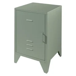 MID.YOU Nachttisch Bronxx Grey/Mint Hot