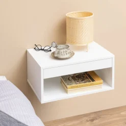 MID.YOU Nachttisch Cholet weiss Discount