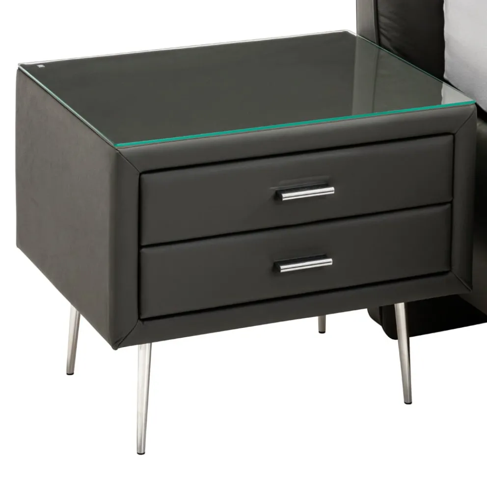 Dieter Knoll Nachttisch Dream Deluxe anthrazit Online