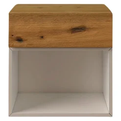 Lago Nachttisch 36E8 Wildwood naturale, cocco New