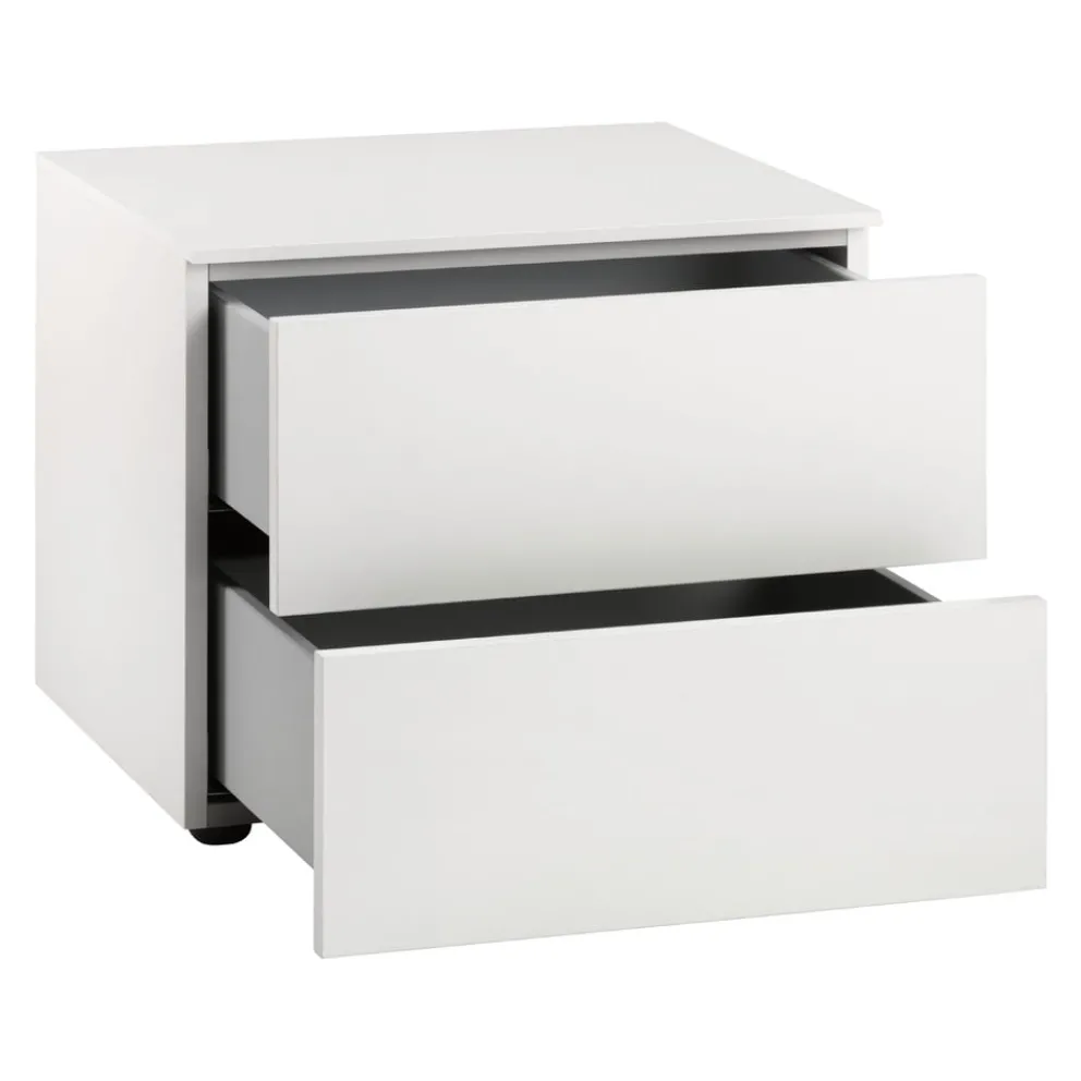 BYYU Nachttisch Garda 9003 signalweiss Hot