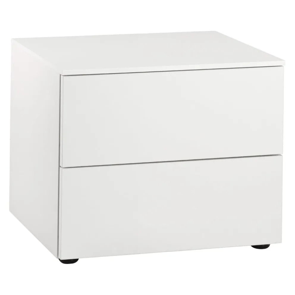 BYYU Nachttisch Garda 9003 signalweiss Hot