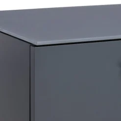 BYYU Nachttisch Garda 7015 schiefergrau New
