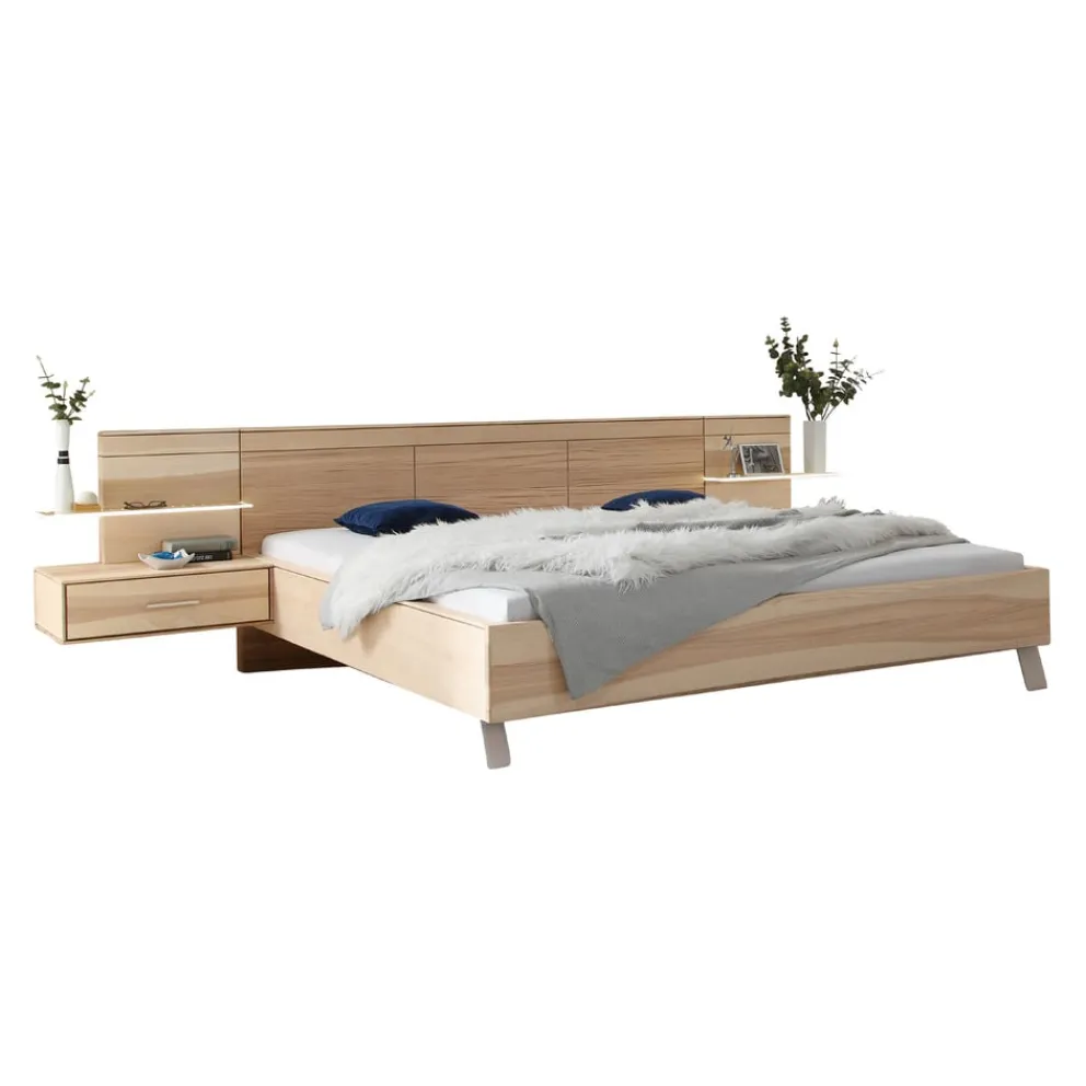 VALDERA Nachttisch Lana eschefarbig Clearance