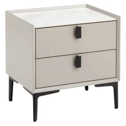 Johann Jakob Nachttisch Melamor taupe Clearance