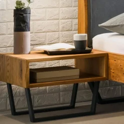 HASENA Nachttisch Pietro 99 Wildeiche natur Discount