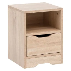 MID.YOU Nachttisch Sonoma hellbraun Outlet