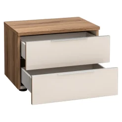 Moderano Nachttisch System One eichefarbig, elfenbein New