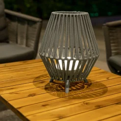 newgarden Outdoor Tischleuchte Conta taupe New
