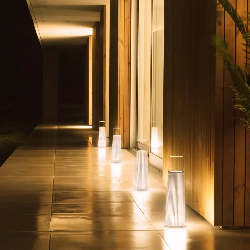 a-emotional light Outdoor Tischleuchte Hipatia weiss