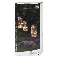 Star Trading Outdoor Tischleuchte Lantern transparent New