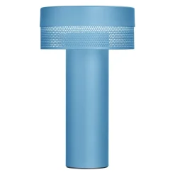 Hell Outdoor Tischleuchte Mesh pastellblau Best
